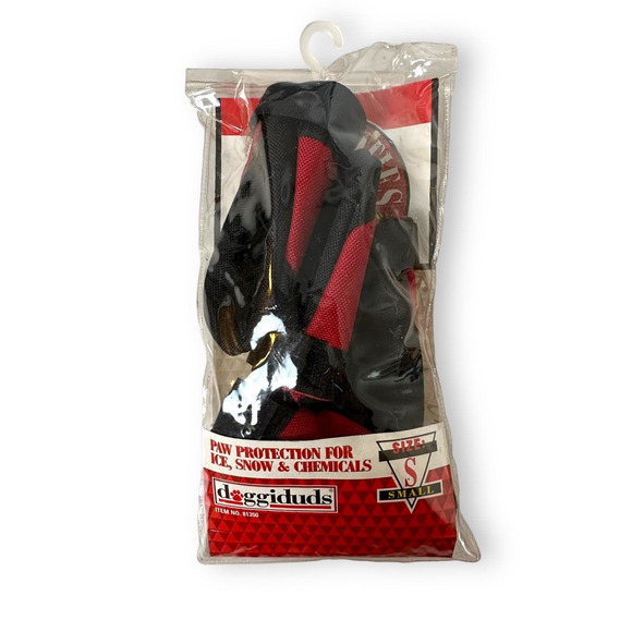Doggiduds Dog Paw Booties Protection for Ice Snow Chemicals Set of 4 NEW Size S - Picture 4 of 6